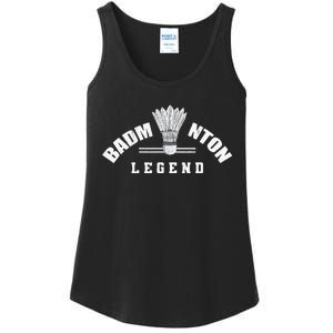 Badminton Legend Shuttlecock Birdie Badminton Ladies Essential Tank