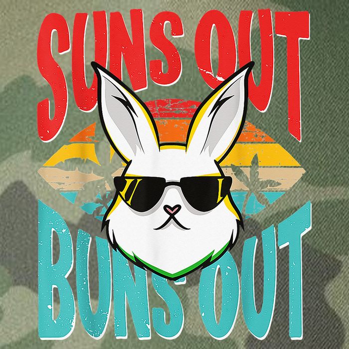 Bunny Lover Suns Out Buns Out Legacy Tie Dye Trucker Hat