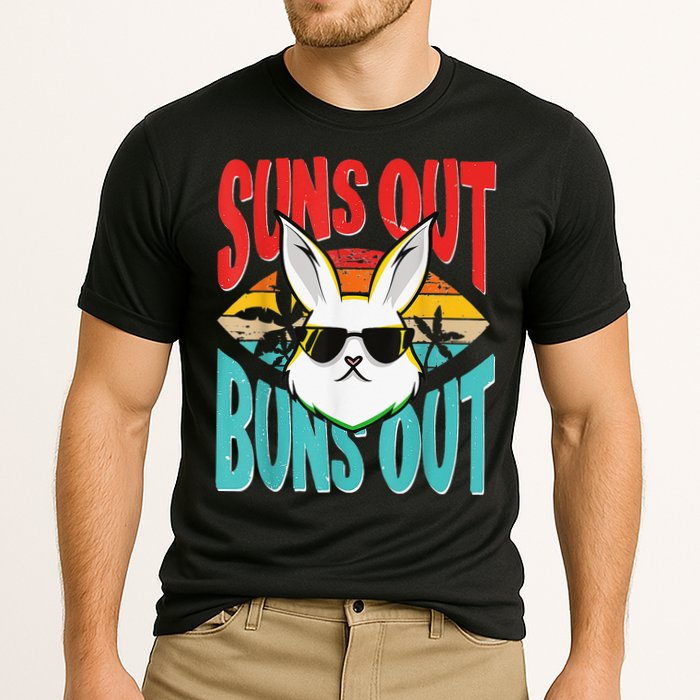 Bunny Lover Suns Out Buns Out Cooling Performance Crew T-Shirt
