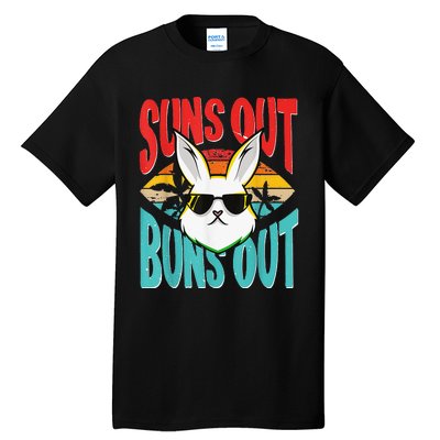 Bunny Lover Suns Out Buns Out Tall T-Shirt