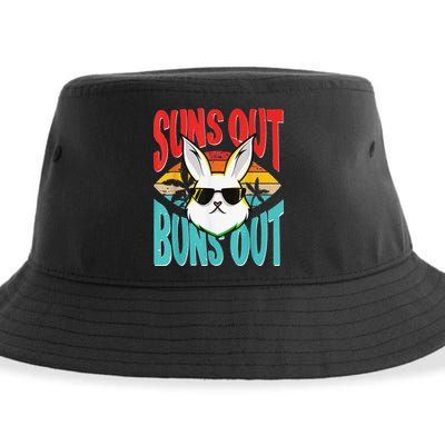 Bunny Lover Suns Out Buns Out Sustainable Bucket Hat