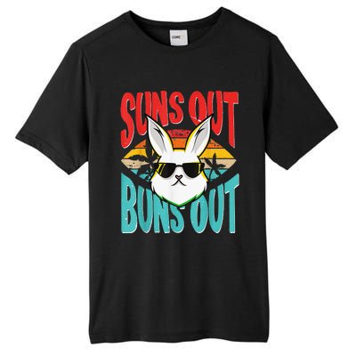 Bunny Lover Suns Out Buns Out Tall Fusion ChromaSoft Performance T-Shirt