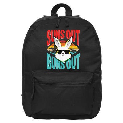 Bunny Lover Suns Out Buns Out 16 in Basic Backpack