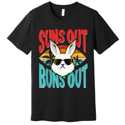 Bunny Lover Suns Out Buns Out Premium T-Shirt