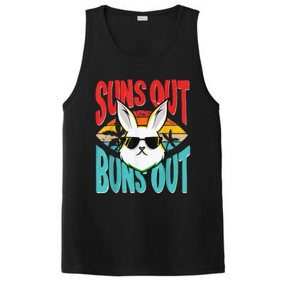 Bunny Lover Suns Out Buns Out PosiCharge Competitor Tank