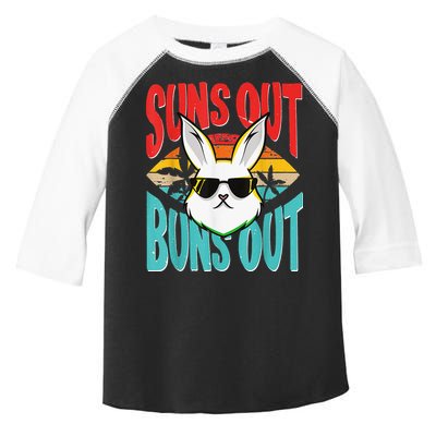 Bunny Lover Suns Out Buns Out Toddler Fine Jersey T-Shirt