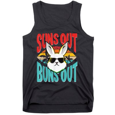 Bunny Lover Suns Out Buns Out Tank Top