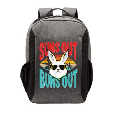 Bunny Lover Suns Out Buns Out Vector Backpack