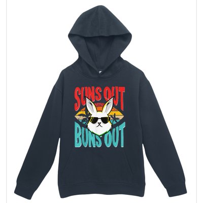 Bunny Lover Suns Out Buns Out Urban Pullover Hoodie