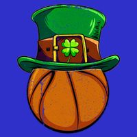 Basketball Leprechaun Shamrock Irish St Patricks Day Gift 16 in Basic Backpack