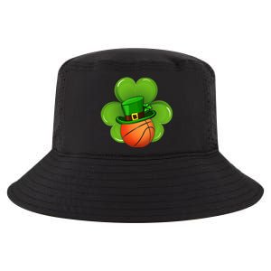 Basketball Leprechaun Shamrock Irish St Patricks Day Gift Cool Comfort Performance Bucket Hat