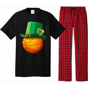 Basketball Leprechaun St Patricks Day Gift Gift Pajama Set