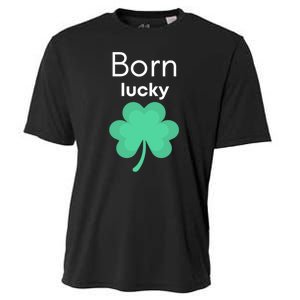 Born Lucky Shamrock Cooling Performance Crew T-Shirt