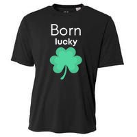 Born Lucky Shamrock Cooling Performance Crew T-Shirt