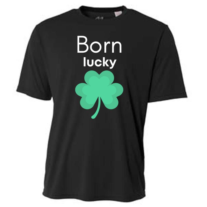 Born Lucky Shamrock Cooling Performance Crew T-Shirt