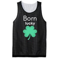 Born Lucky Shamrock Mesh Reversible Basketball Jersey Tank