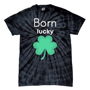 Born Lucky Shamrock Tie-Dye T-Shirt