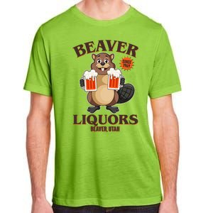 Beaver Liquors Since 1969 Beaver Utah Adult ChromaSoft Performance T-Shirt