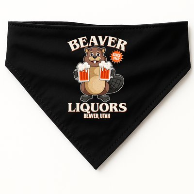 Beaver Liquors Since 1969 Beaver Utah USA-Made Doggie Bandana