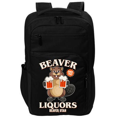 Beaver Liquors Since 1969 Beaver Utah Impact Tech Backpack