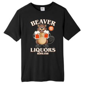 Beaver Liquors Since 1969 Beaver Utah Tall Fusion ChromaSoft Performance T-Shirt