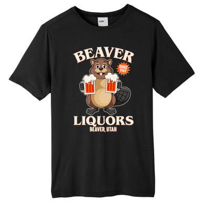 Beaver Liquors Since 1969 Beaver Utah Tall Fusion ChromaSoft Performance T-Shirt