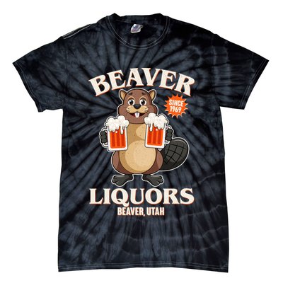 Beaver Liquors Since 1969 Beaver Utah Tie-Dye T-Shirt