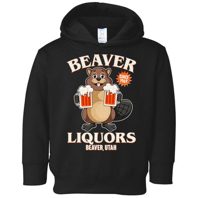 Beaver Liquors Since 1969 Beaver Utah Toddler Hoodie