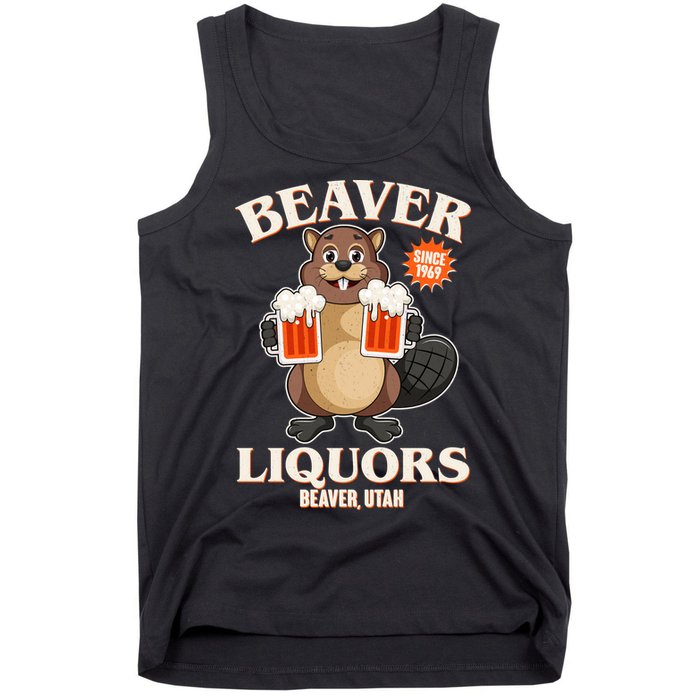 Beaver Liquors Since 1969 Beaver Utah Tank Top