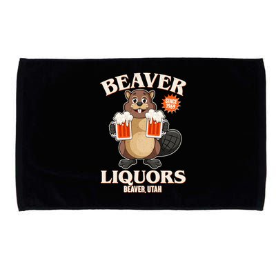 Beaver Liquors Since 1969 Beaver Utah Microfiber Hand Towel