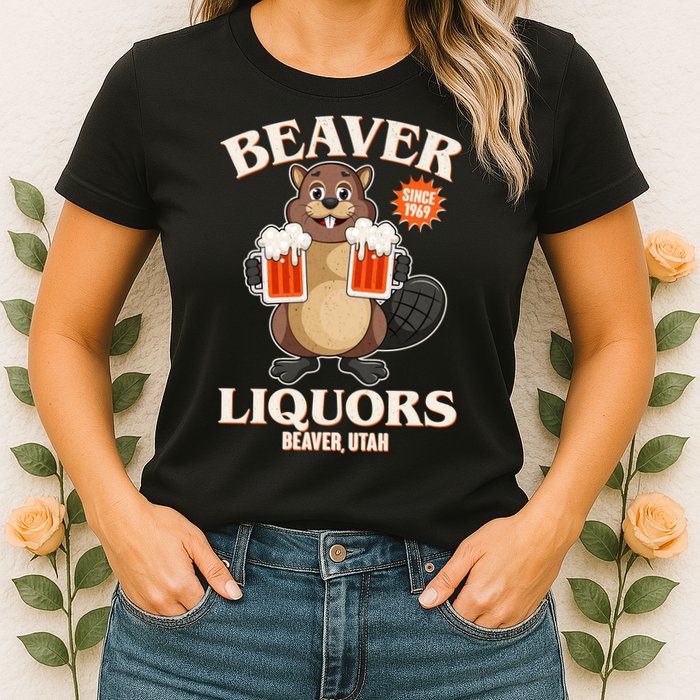 Beaver Liquors Since 1969 Beaver Utah Womens T-Shirt