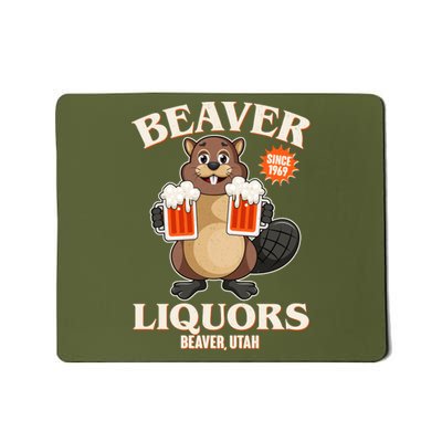 Beaver Liquors Since 1969 Beaver Utah Mousepad