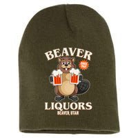 Beaver Liquors Since 1969 Beaver Utah Short Acrylic Beanie