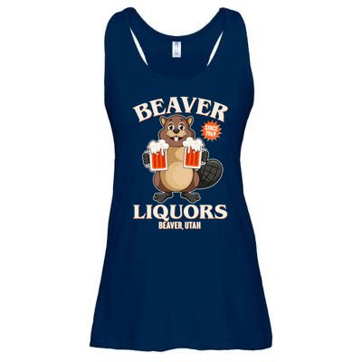 Beaver Liquors Since 1969 Beaver Utah Ladies Essential Flowy Tank