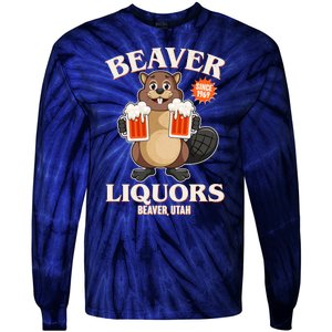 Beaver Liquors Since 1969 Beaver Utah Tie-Dye Long Sleeve Shirt