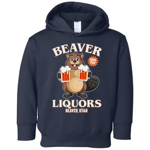 Beaver Liquors Since 1969 Beaver Utah Toddler Hoodie