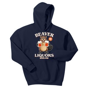 Beaver Liquors Since 1969 Beaver Utah Kids Hoodie