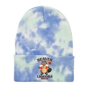 Beaver Liquors Since 1969 Beaver Utah Tie Dye 12in Knit Beanie