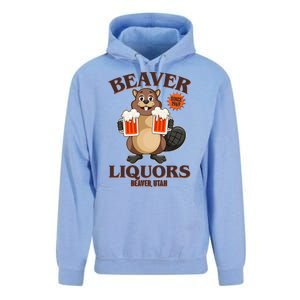 Beaver Liquors Since 1969 Beaver Utah Unisex Surf Hoodie