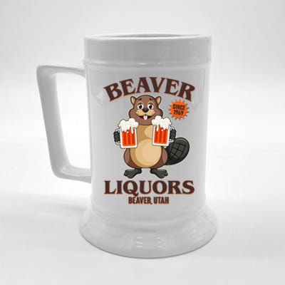 Beaver Liquors Since 1969 Beaver Utah Beer Stein