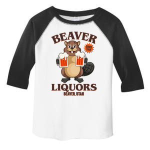 Beaver Liquors Since 1969 Beaver Utah Toddler Fine Jersey T-Shirt