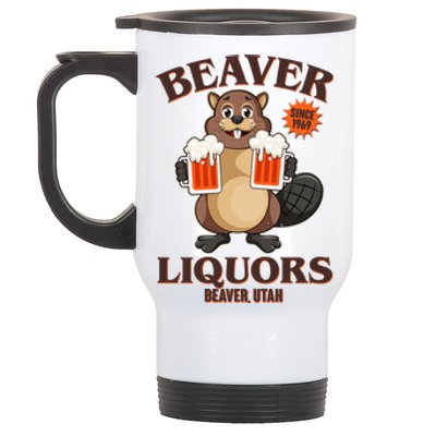 Beaver Liquors Since 1969 Beaver Utah Stainless Steel Travel Mug