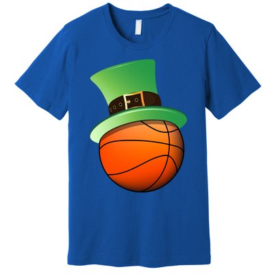 Basketball Leprechaun St Patricks Day Gift Premium T-Shirt