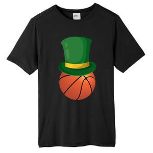 Basketball Leprechaun St Patrick's Day Sport Funny Gift Tall Fusion ChromaSoft Performance T-Shirt