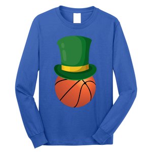 Basketball Leprechaun St Patrick's Day Sport Funny Gift Long Sleeve Shirt