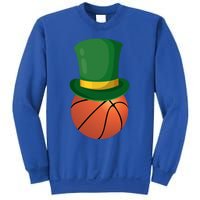 Basketball Leprechaun St Patrick's Day Sport Funny Gift Sweatshirt