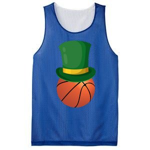 Basketball Leprechaun St Patrick's Day Sport Funny Gift Mesh Reversible Basketball Jersey Tank