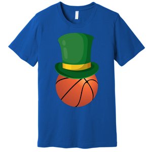 Basketball Leprechaun St Patrick's Day Sport Funny Gift Premium T-Shirt