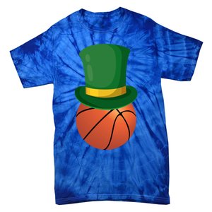 Basketball Leprechaun St Patrick's Day Sport Funny Gift Tie-Dye T-Shirt