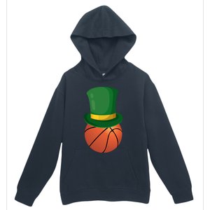 Basketball Leprechaun St Patrick's Day Sport Funny Gift Urban Pullover Hoodie